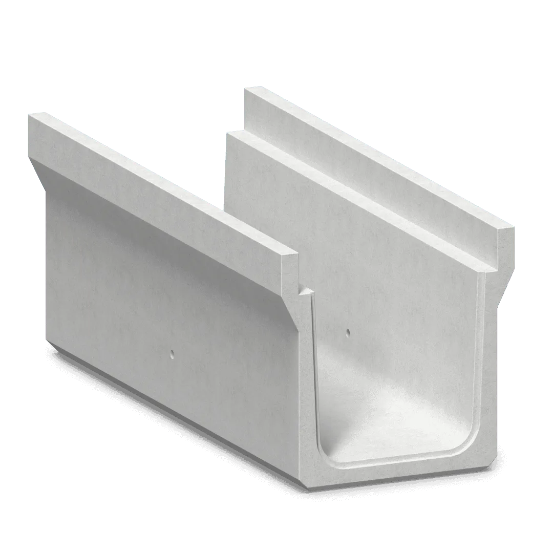T25 heavy-duty precast RCC U shape drain unit