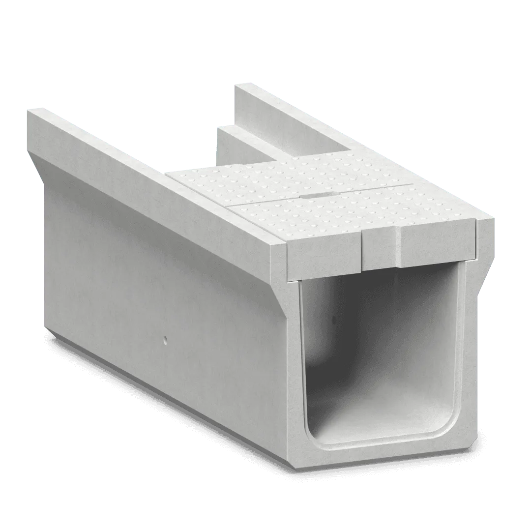 T25 U Shape Drain (Heavy) — render, view 2